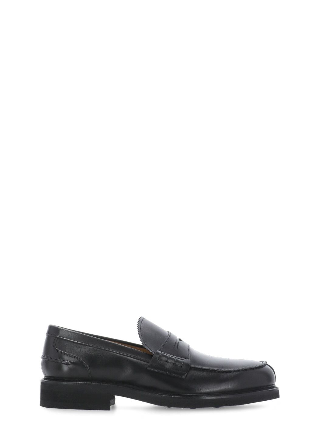 Leather loafers