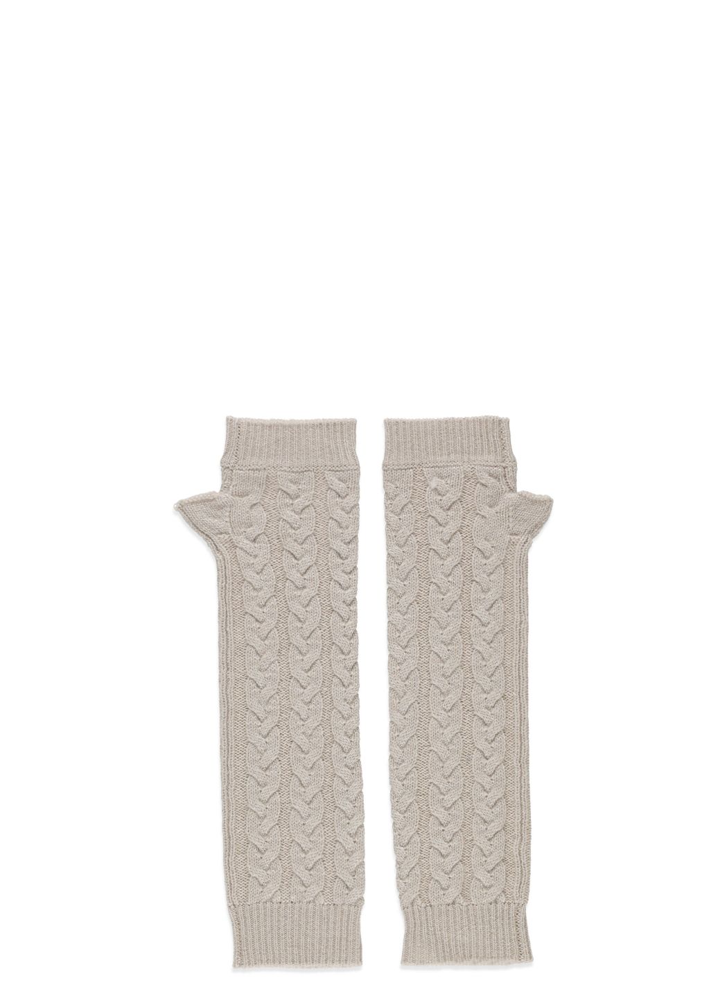 Wool and cashmere gloves