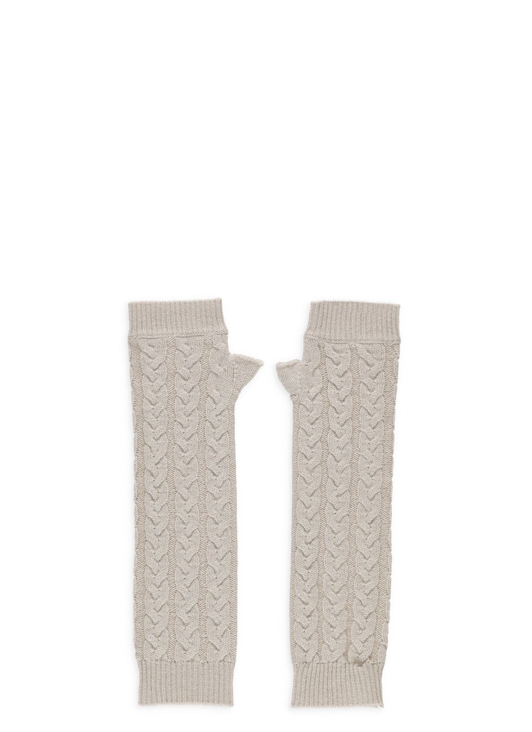 Wool and cashmere gloves