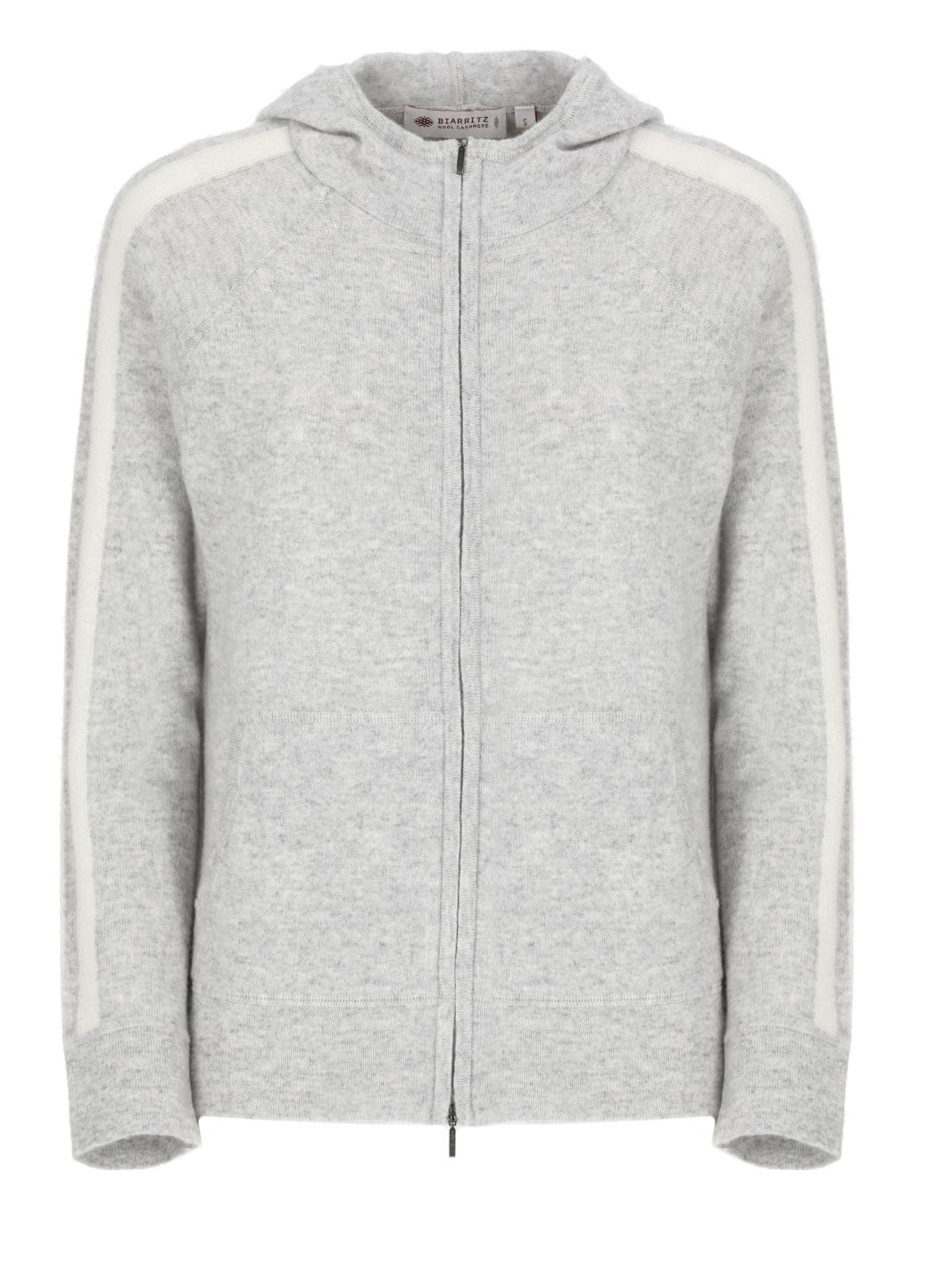 Wool and cashmere hoodie