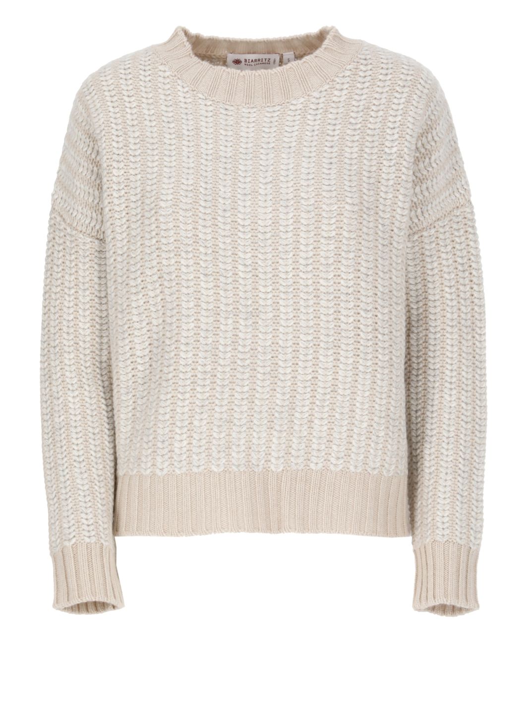 Wool and cashmere sweater