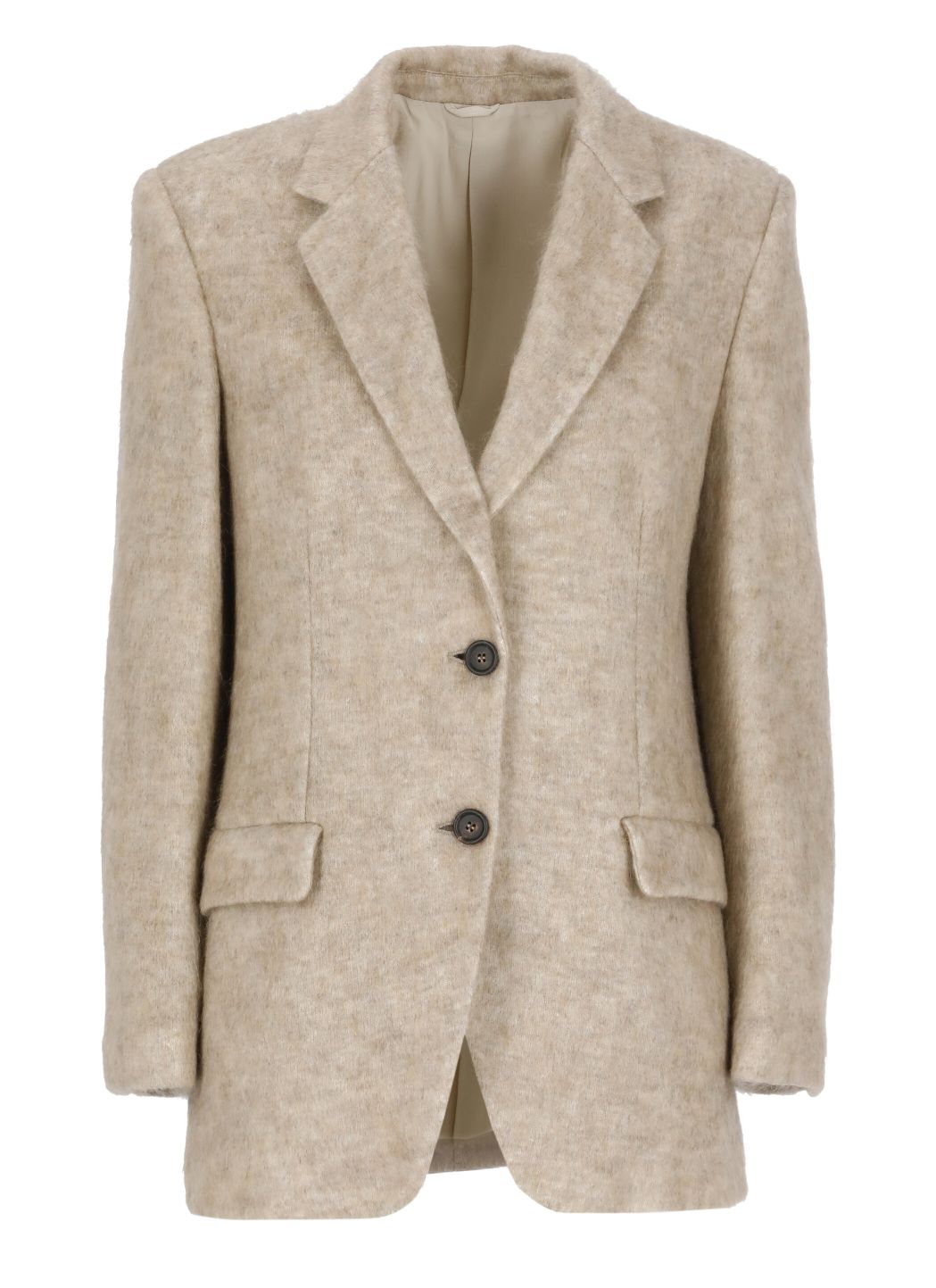 Mohair and wool jacket