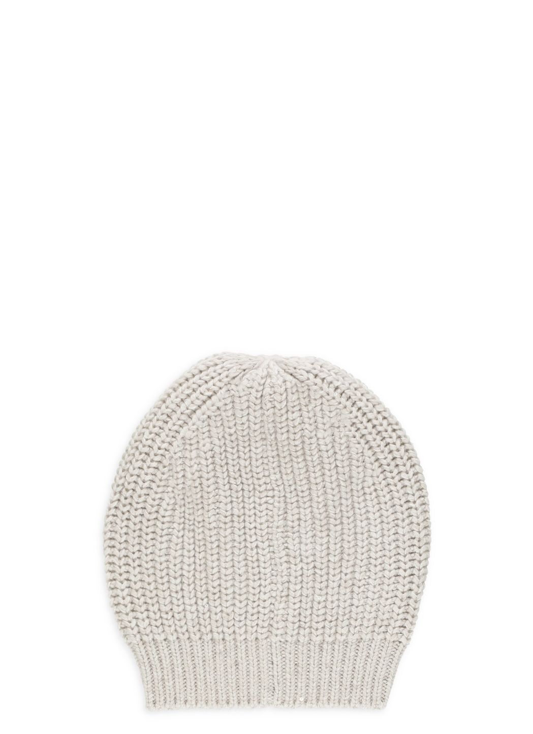 Cashmere and silk beanie cap