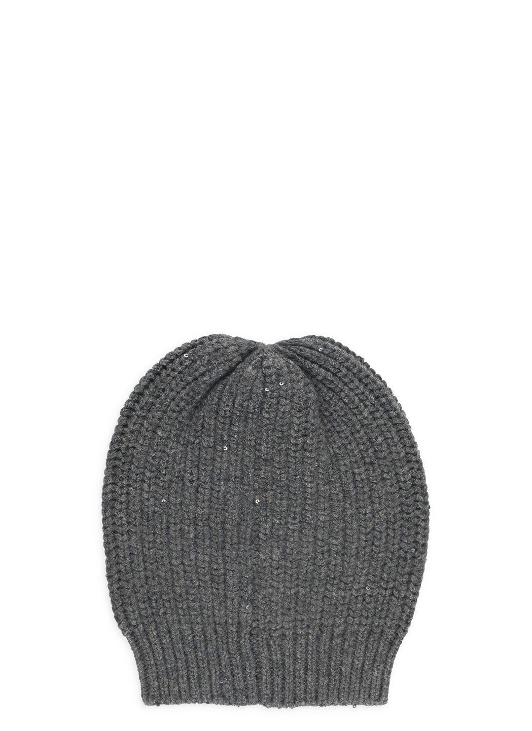 Cashmere and silk beanie cap