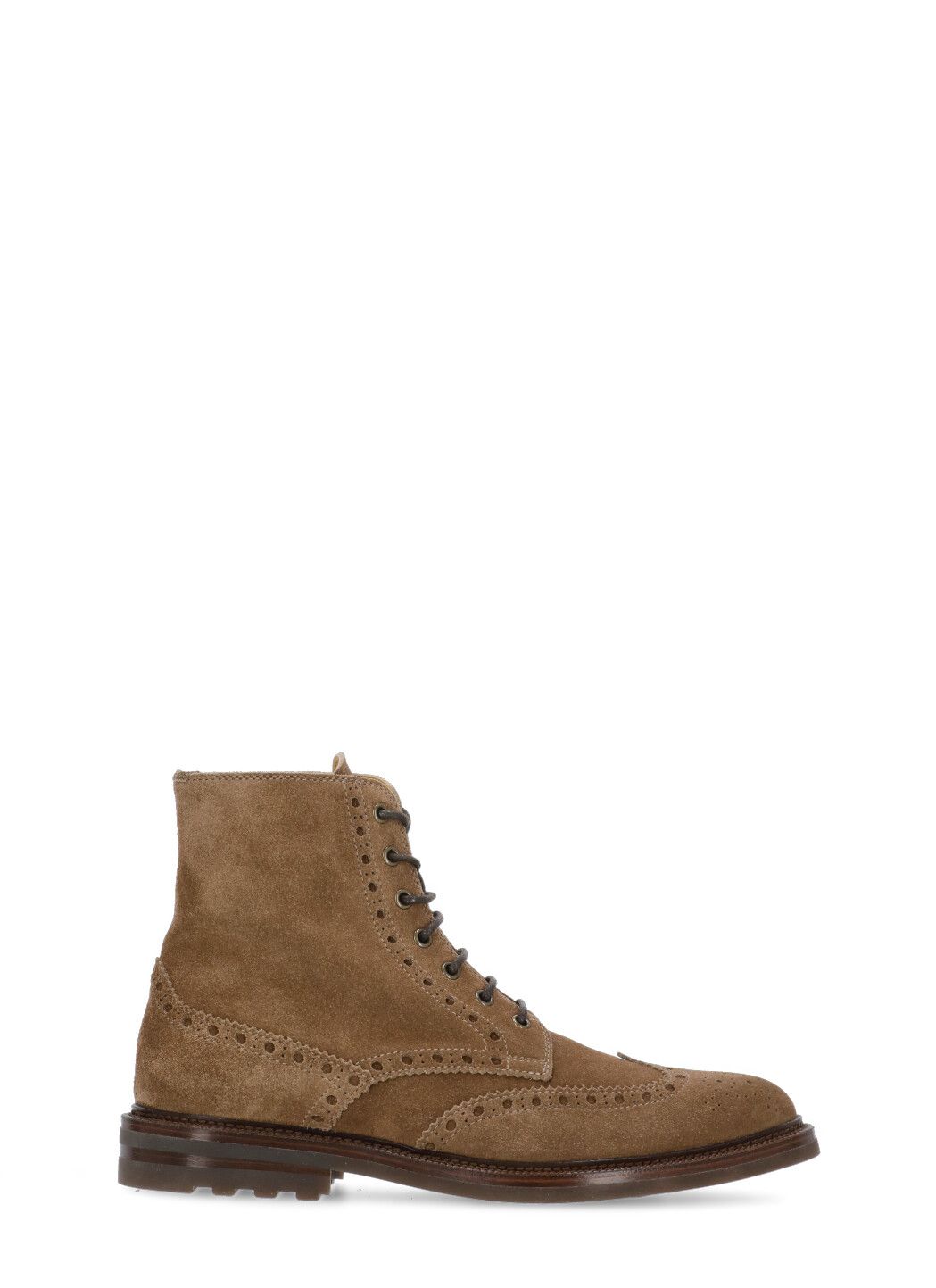 Suede leather boots