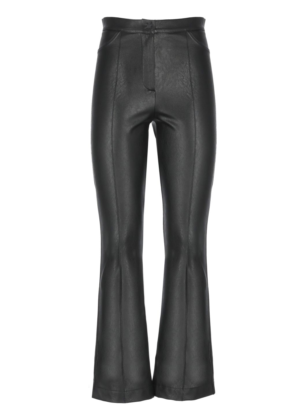 Synthetic leather trousers