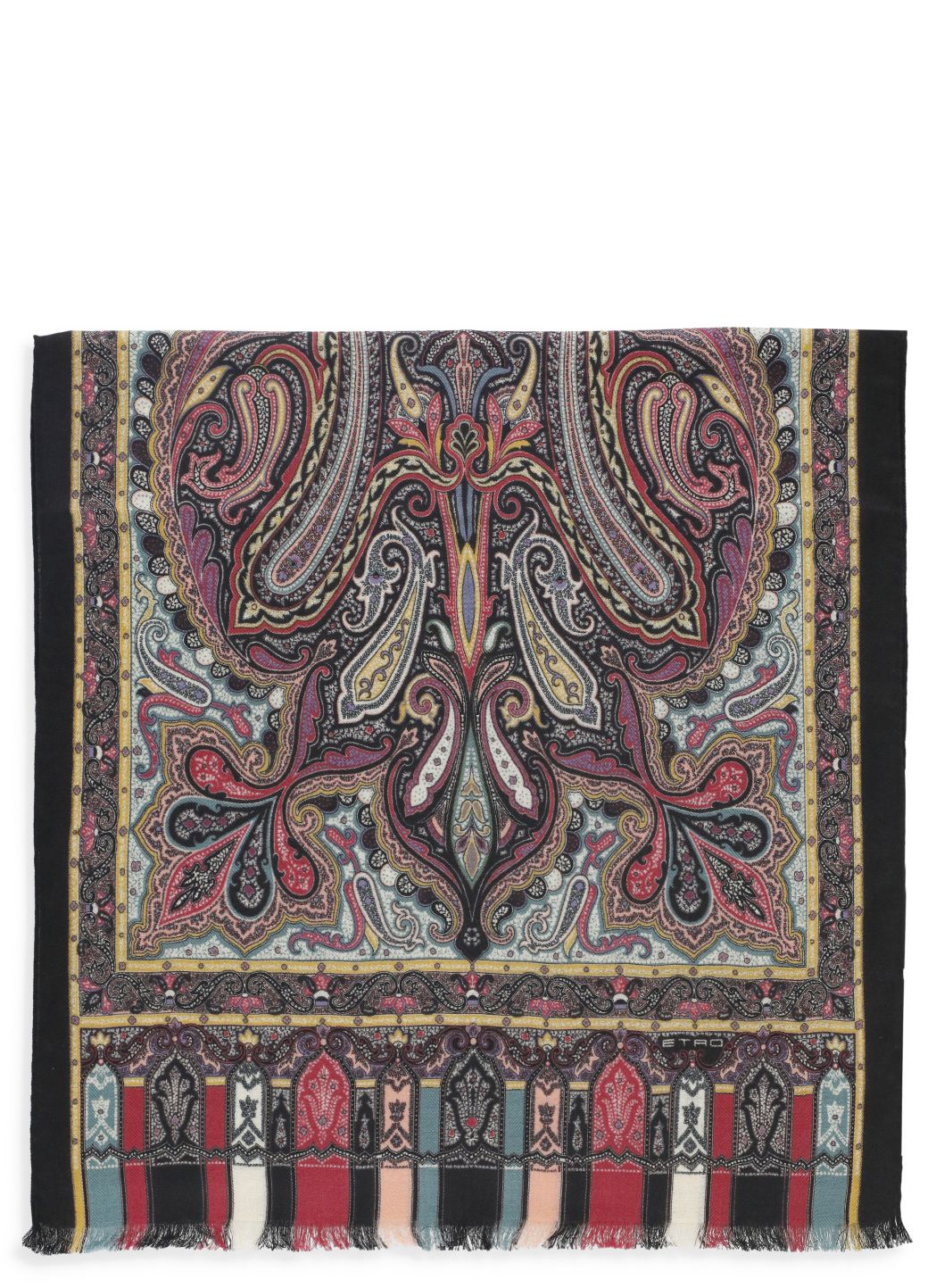 Sciarpa con stampa Paisley