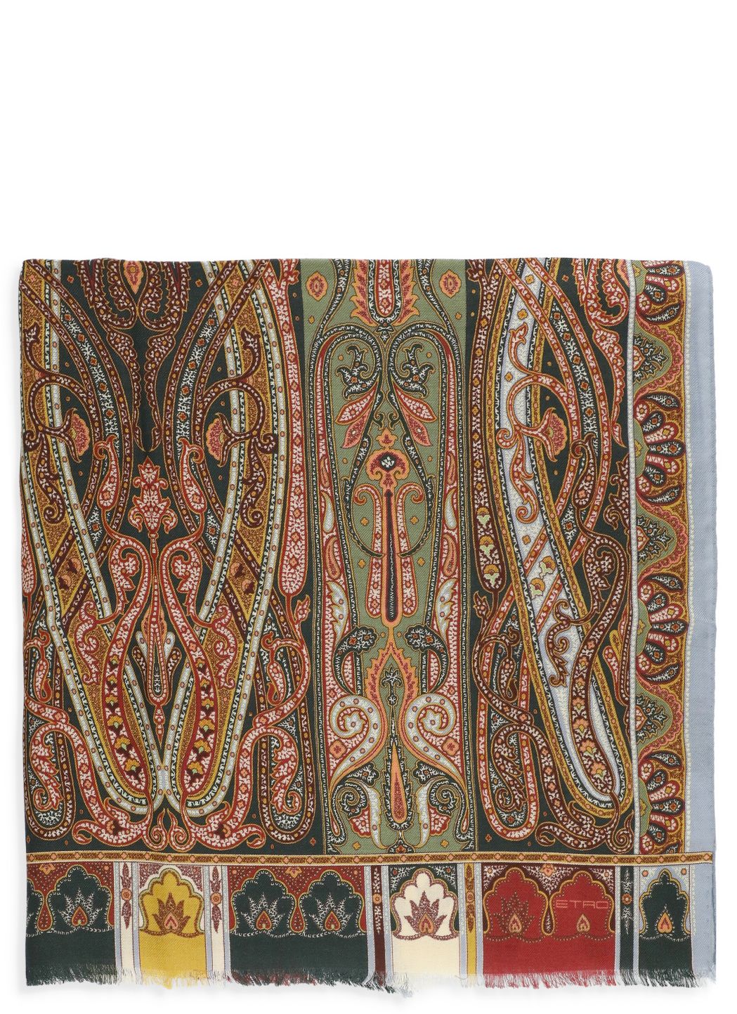 Sciarpa con stampa Paisley