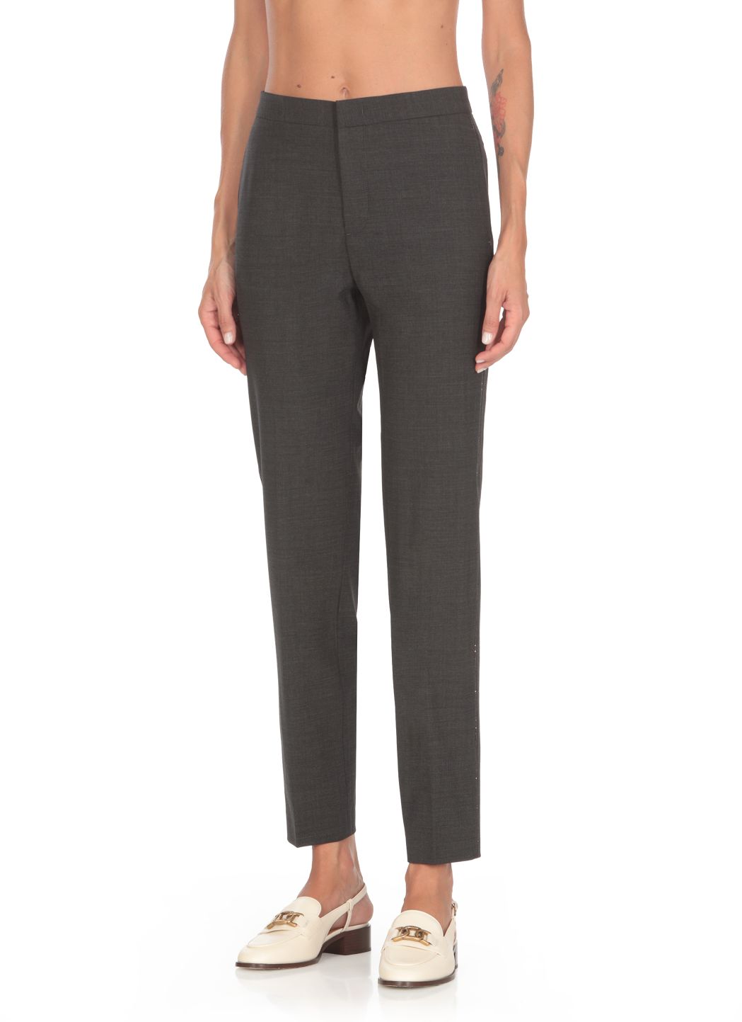 Virgin wool trousers