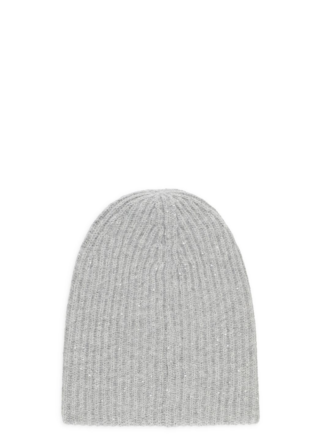 Cashmere and wool beanie cap