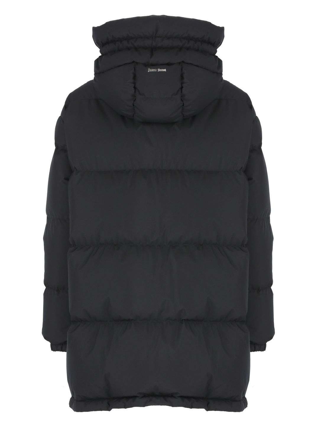 Laminar quilted down jacket