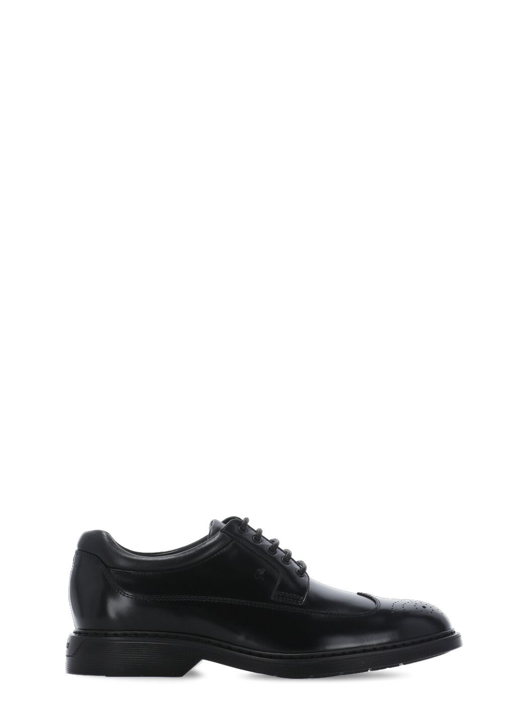 Smooth leather lace-up shoes