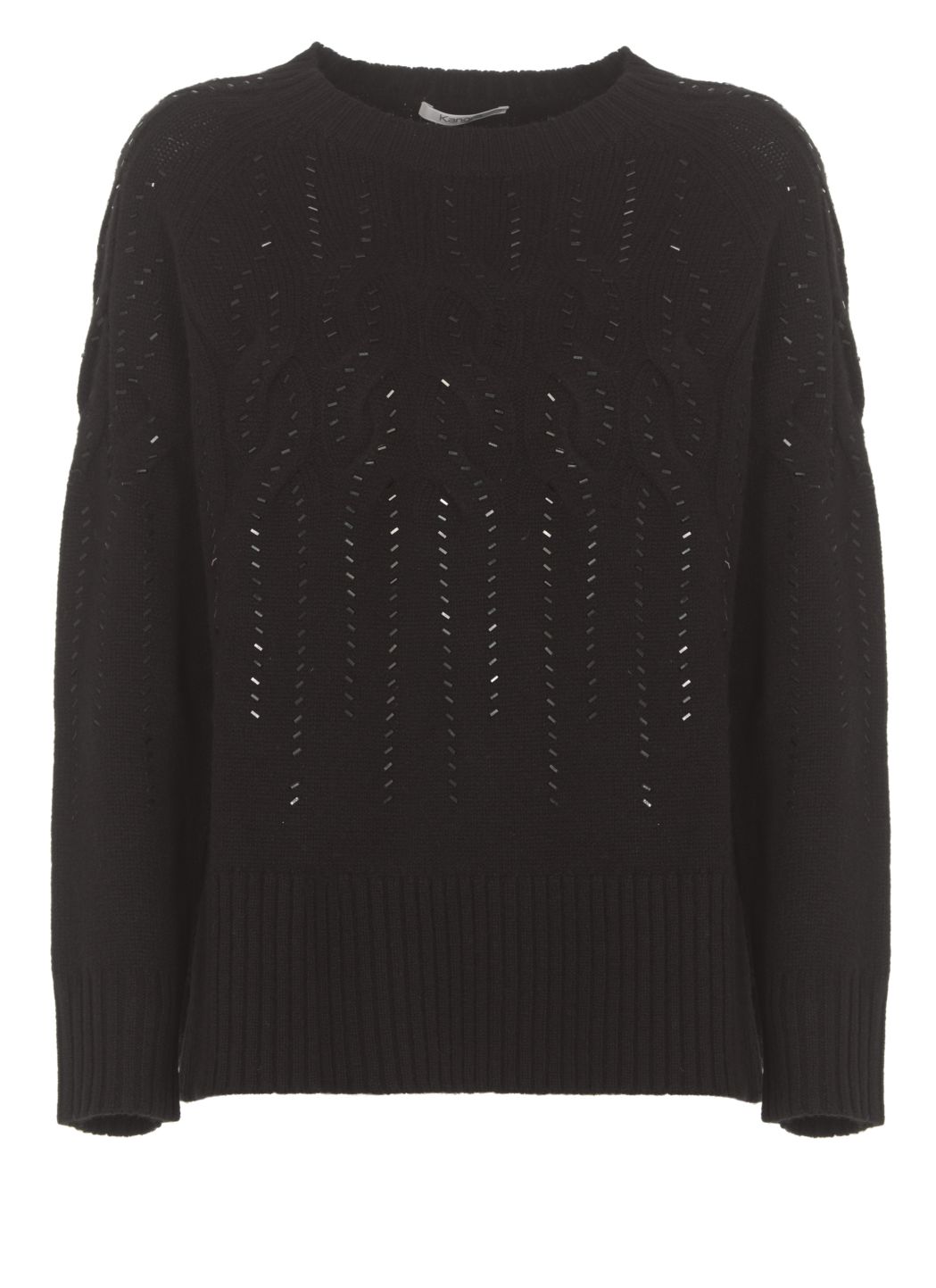 Sweater with strass