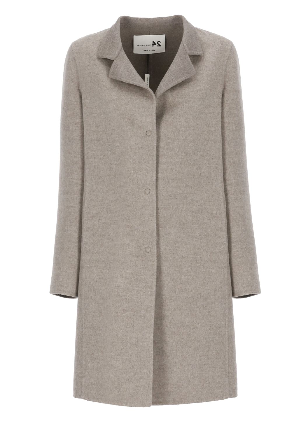 Cashmere and wool coat