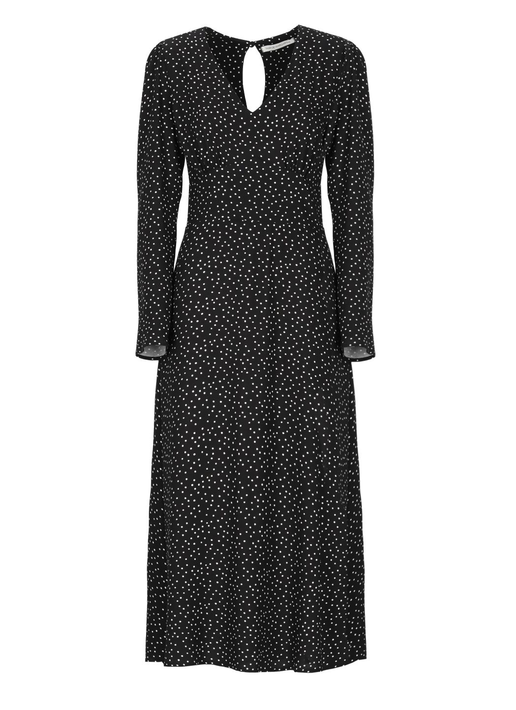 Viscose dress with pois