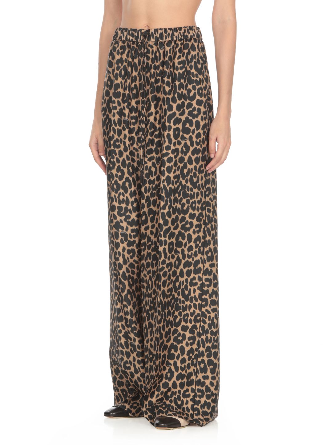 Animalier palazzo pants