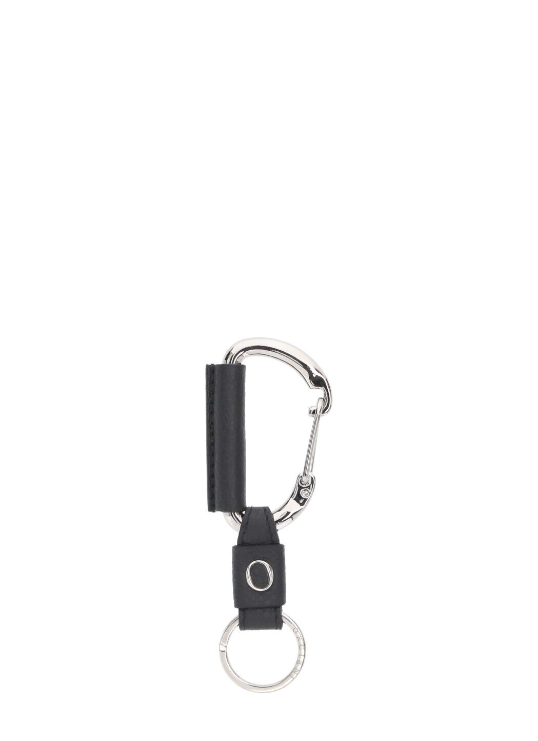 Micron leather keychain