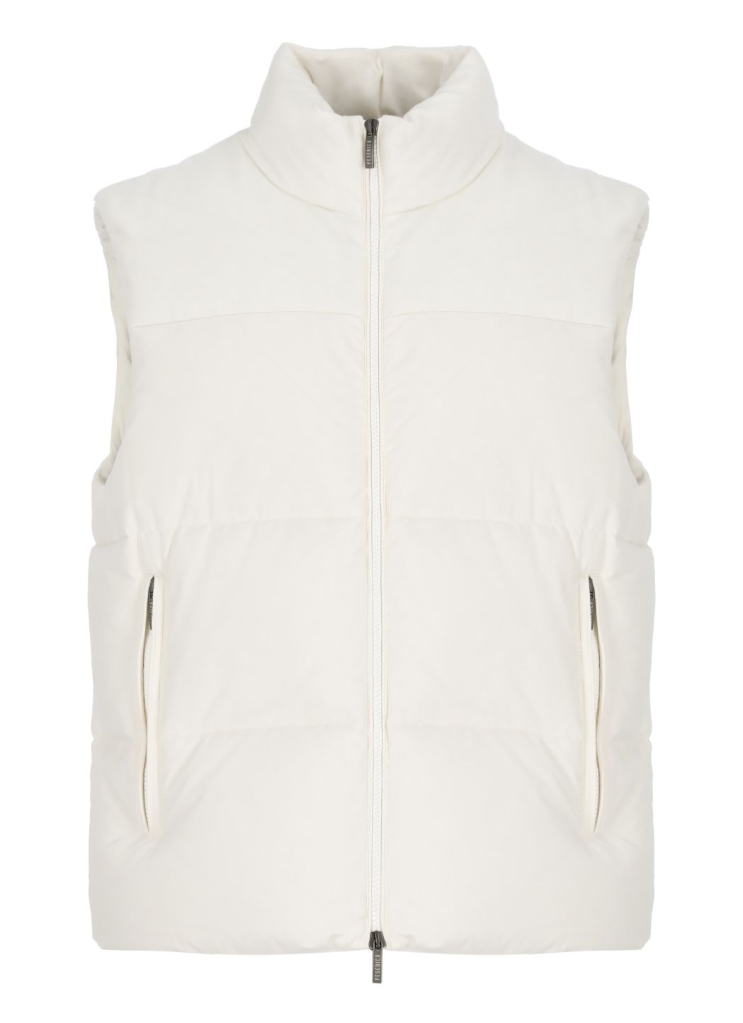 Cashmere sleeveless jacket