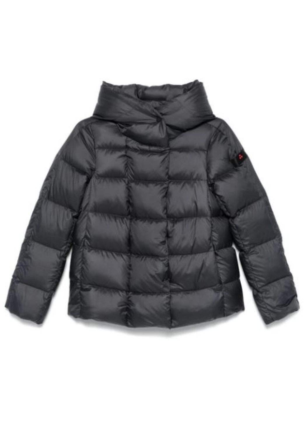 Quilted down jacket