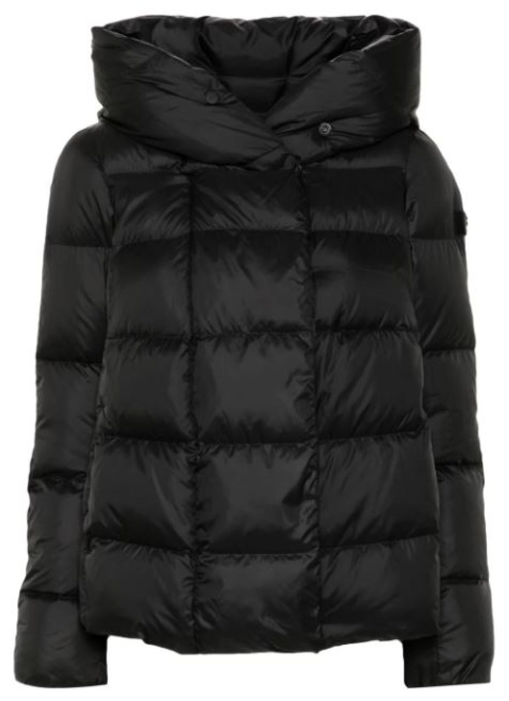 Quilted down jacket