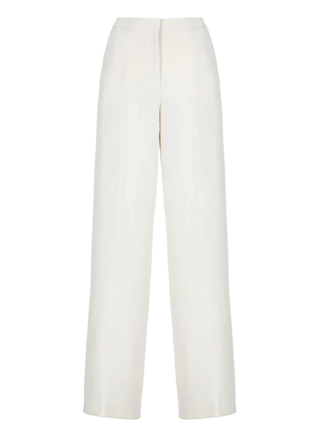 Stretch fabric palazzo trousers