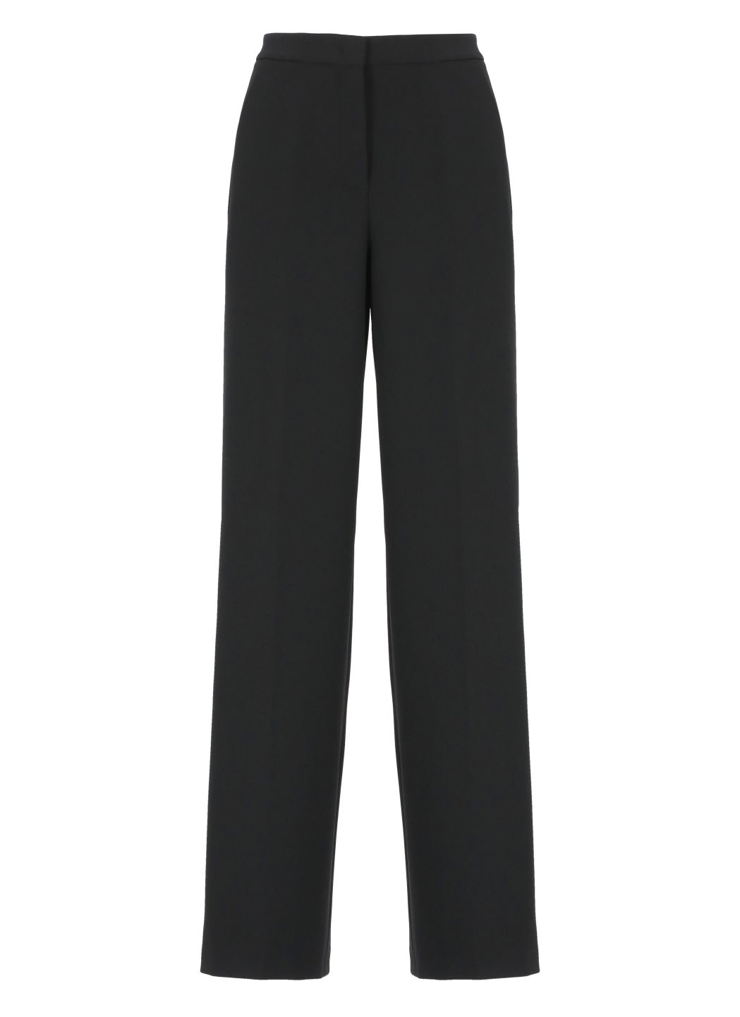 Stretch fabric palazzo trousers