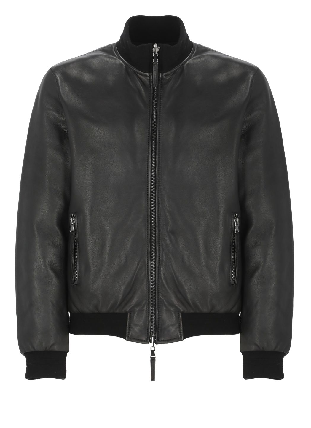 Derek reversible leather jacket