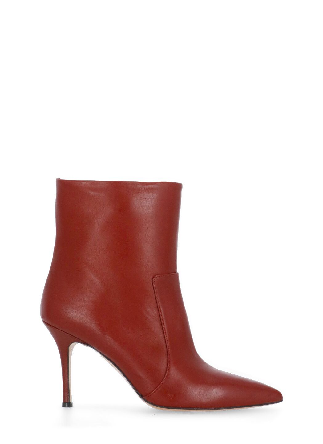 Leather ankle boots