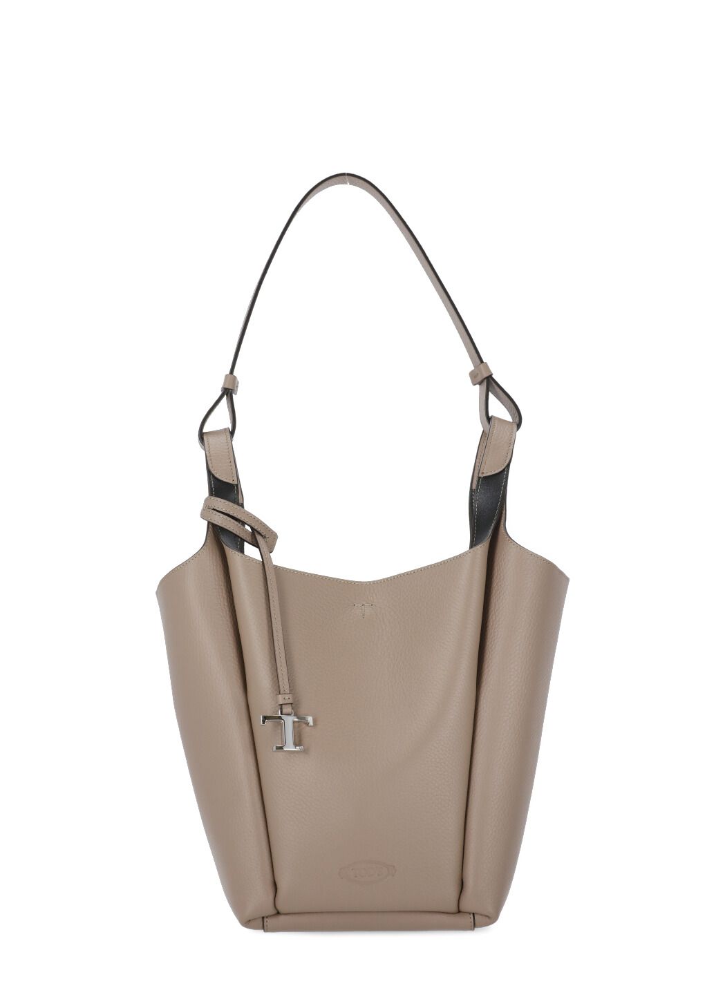 Leather shoulder bag