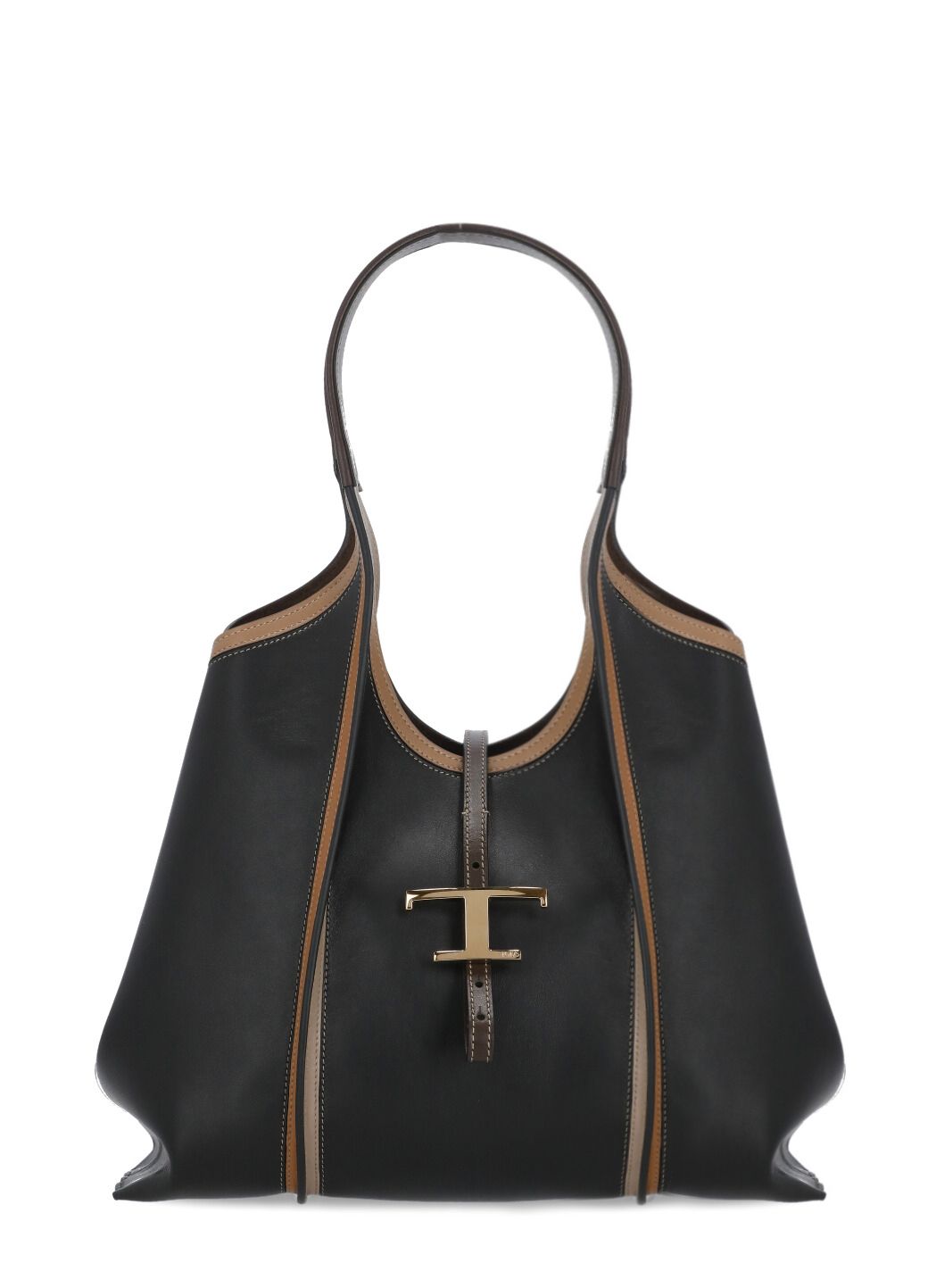 Leather shoulder bag