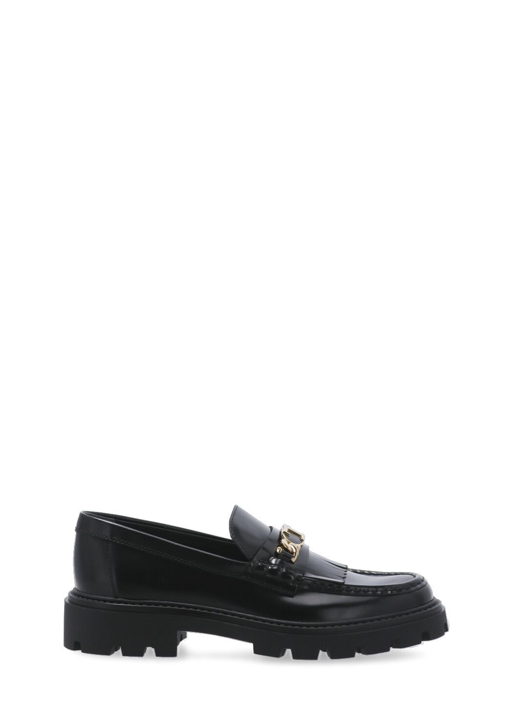 Leather loafers