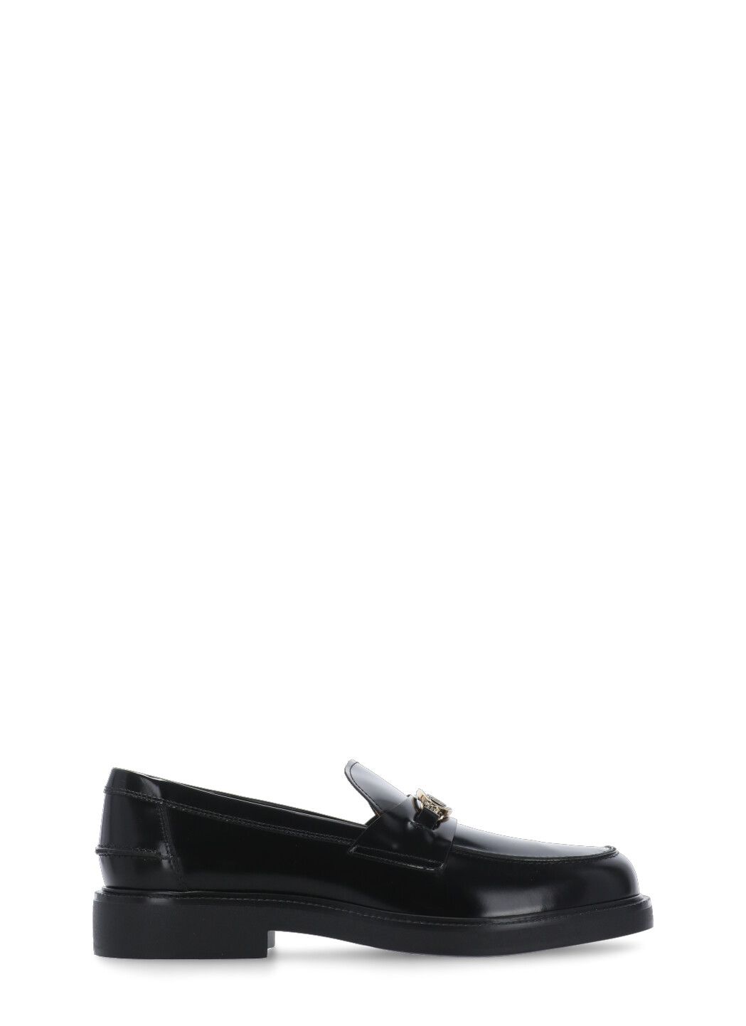 Leather loafers