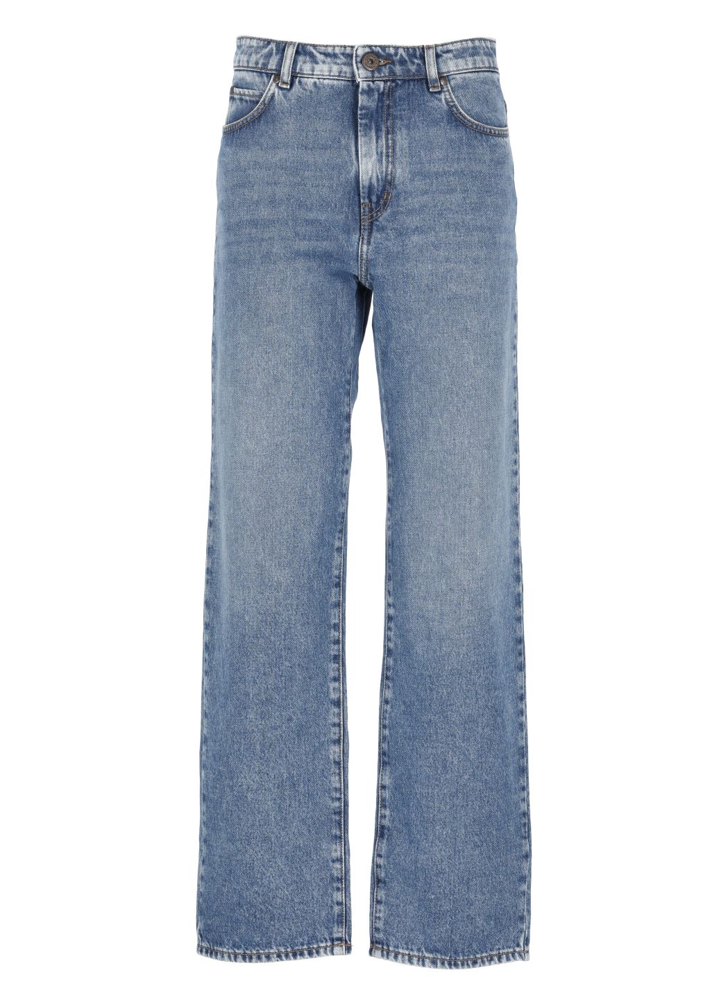 Jeans cropped in cotone