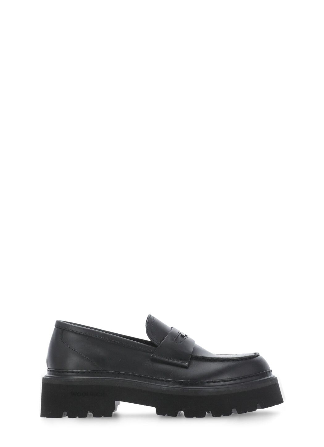 Leather loafers