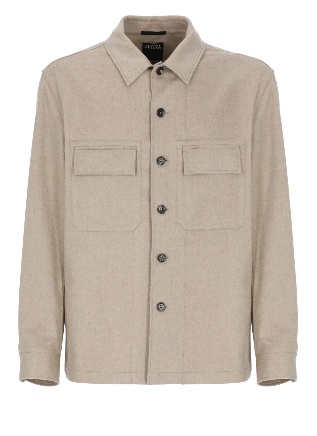 Overshirt in cashmere