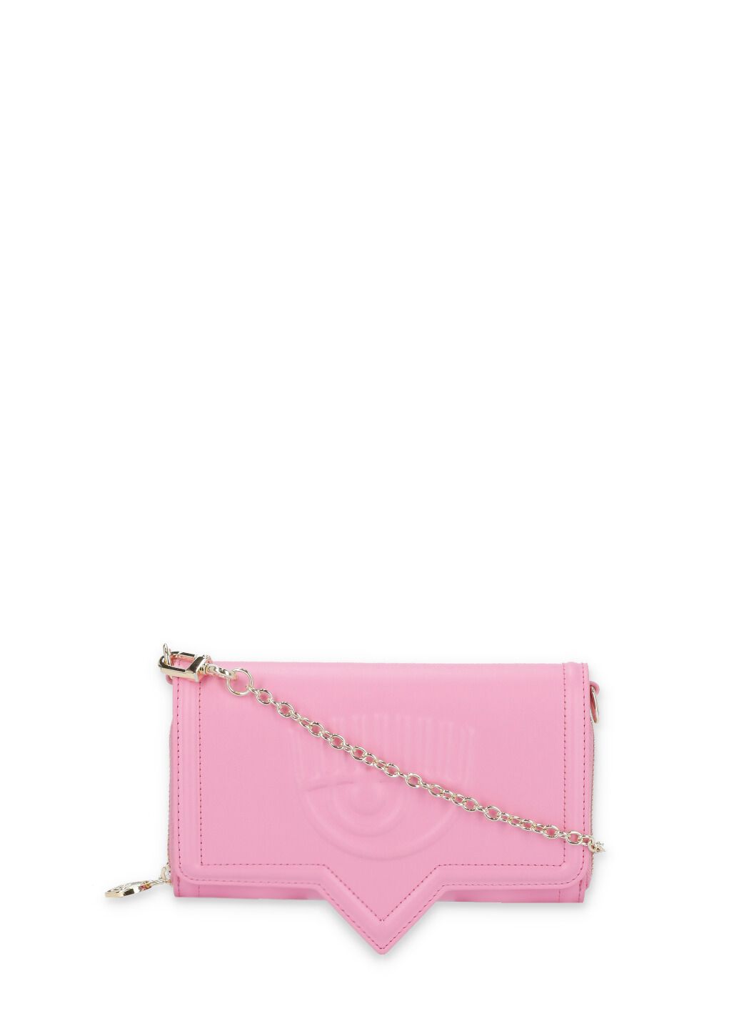 CHIARA FERRAGNI: wallet with Eyelike logo - Pink