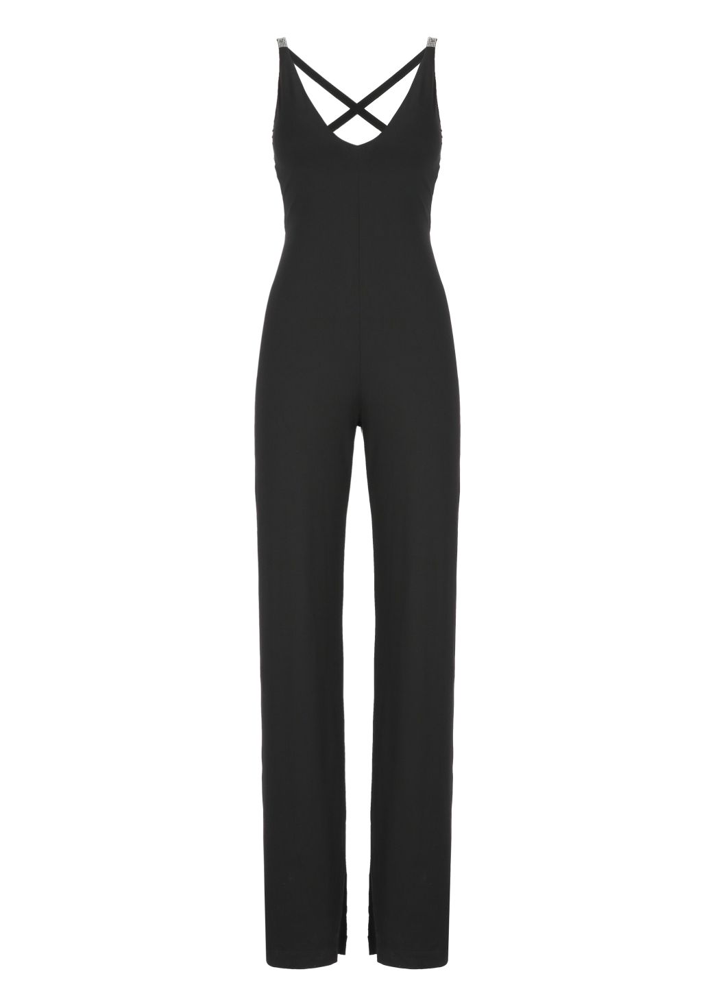 Jumpsuit with strass