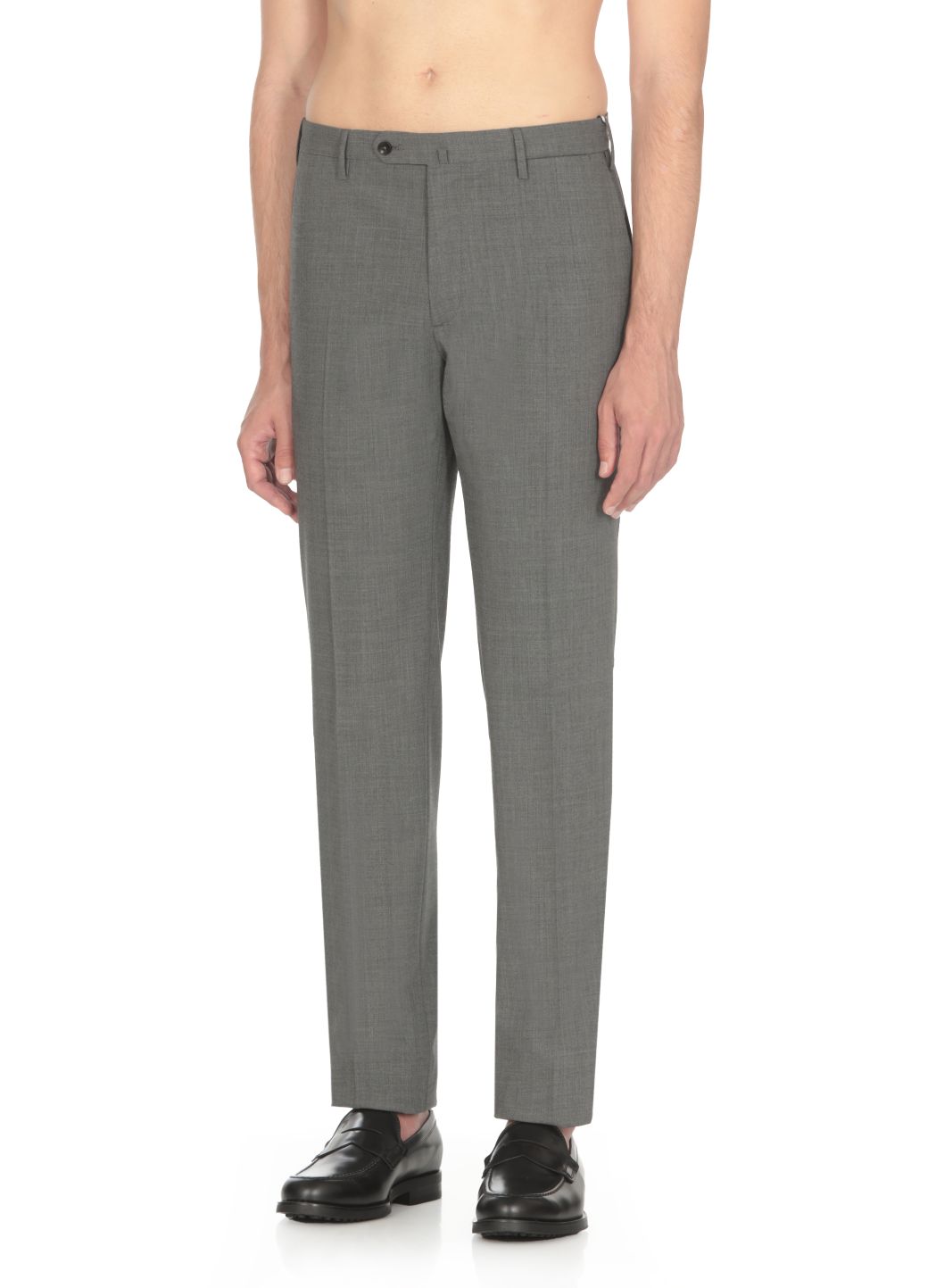 Wool blend trousers