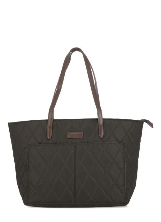 Quilted shopping bag