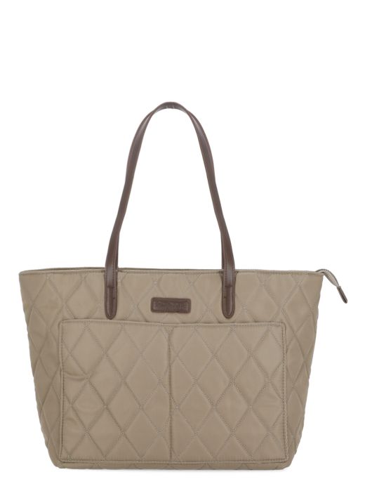 Quilted shopping bag