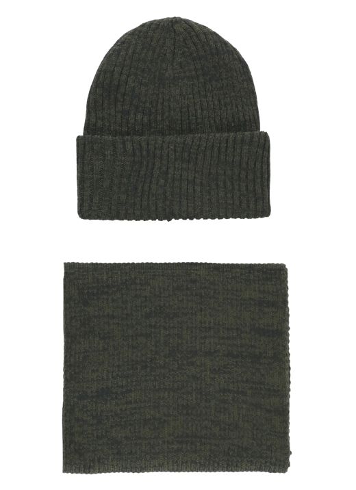 Crimdon beanie and scarf set