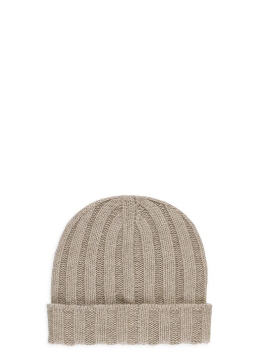 Cashmere beanie cap