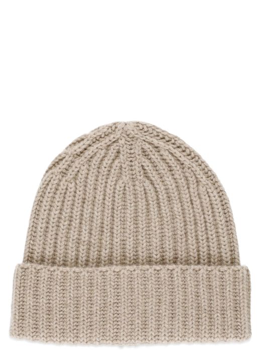 Cashmere beanie cap