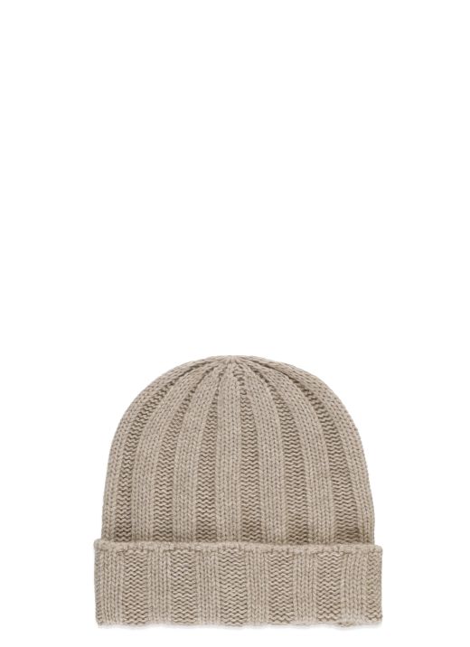 Cashmere beanie cap