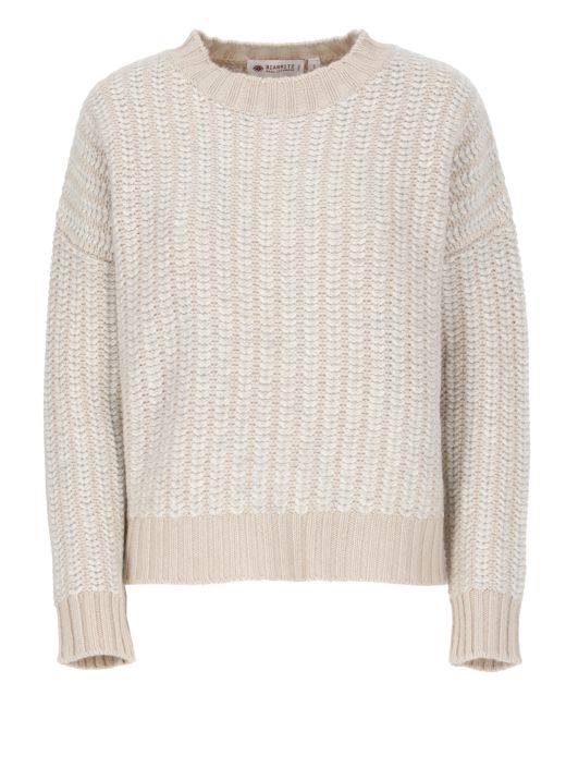 Wool and cashmere sweater