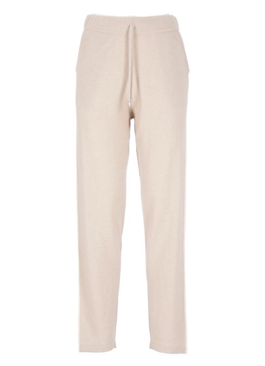 Wool and cashmere pants