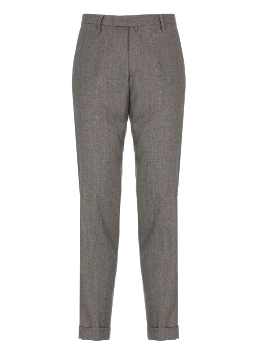 Virgin wool trousers