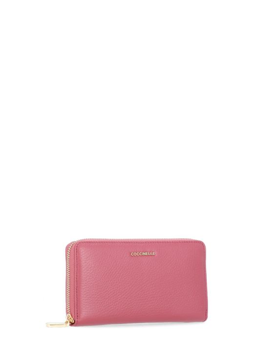 Metallic Soft wallet