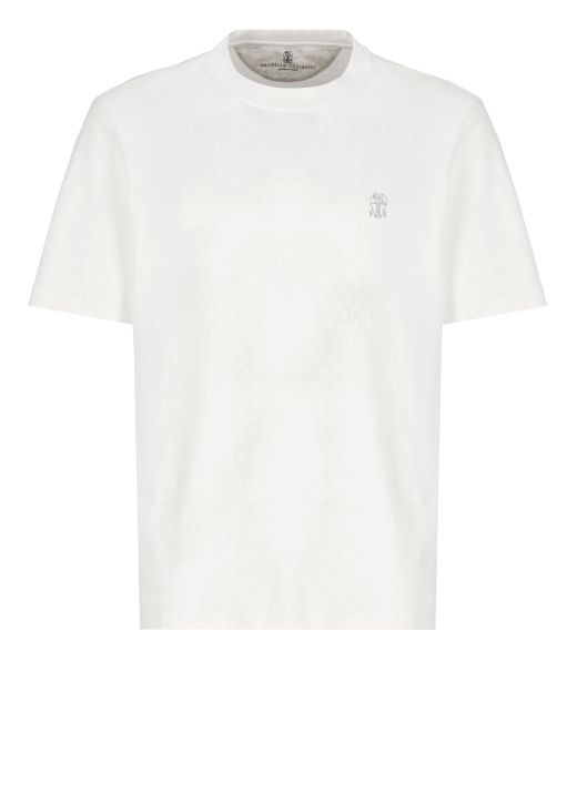 Cotton t-shirt with logo