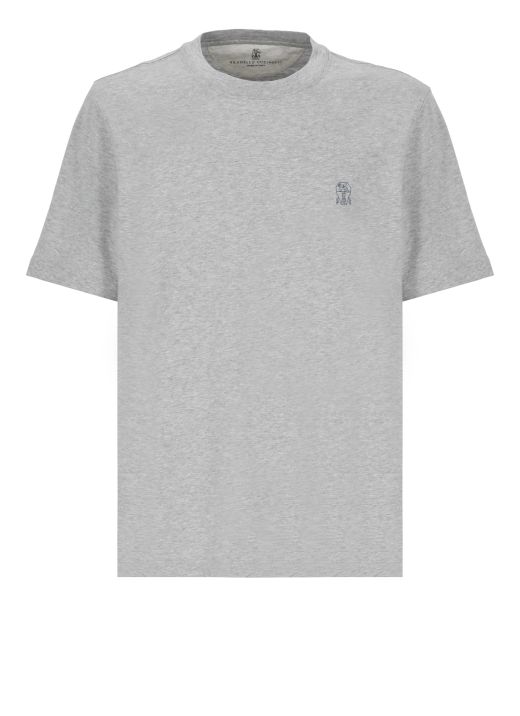 Cotton t-shirt with logo